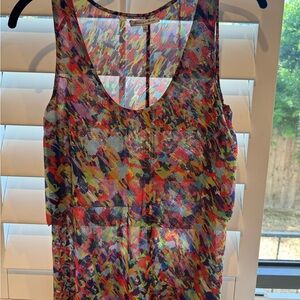 Women's Silk Sleeveless Blouse purchased from Madewell but not Madewell brand.